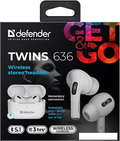 Наушники Defender Twins 636