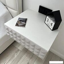 Тумба Shtabe Simple 7000 эко (травертин/белый)