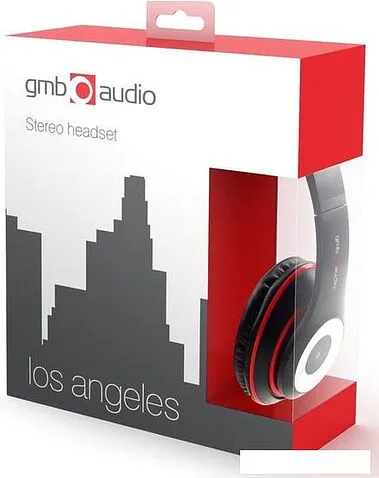 Наушники с микрофоном Gembird MHS-LAX-B