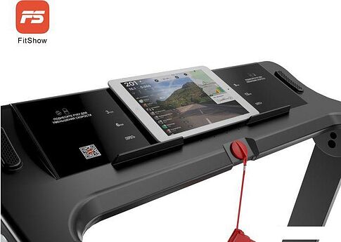 Электрическая беговая дорожка Unixfit Hi-tech F2 (dark storm)