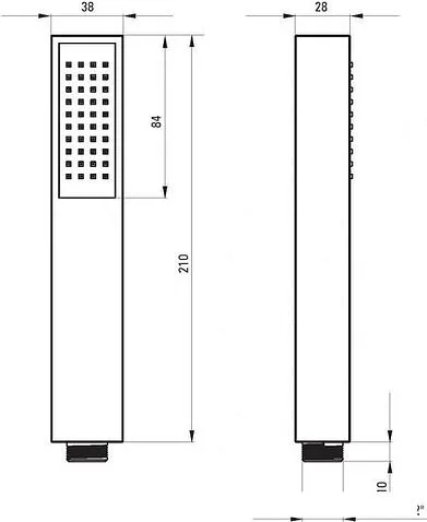 Душевая система  Deante BXYSX44T-5