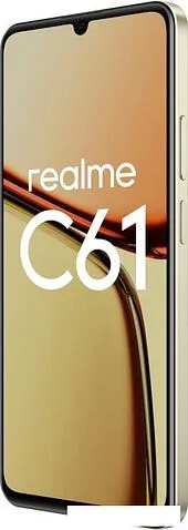 Смартфон Realme C61 8GB/256GB международная версия (золотистый)
