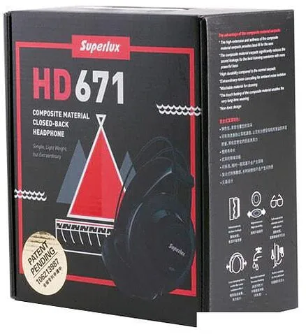 Наушники Superlux HD671