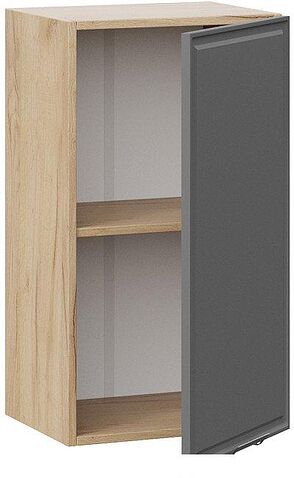 Шкаф навесной Трия Белладжио 1В4 (дуб крафт золотой/софт графит)