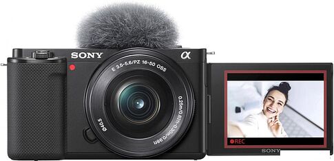 Беззеркальный фотоаппарат Sony ZV-E10L Kit 16-50mm (черный)