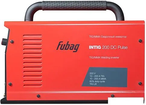 Сварочный инвертор Fubag INTIG 200 DC Pulse 31411.1 (с горелкой)