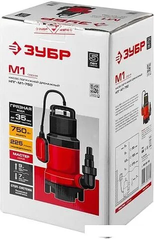 Насос Зубр НПГ-М1-750