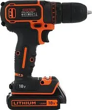 Дрель-шуруповерт Black & Decker BDCDC18B (с 2-мя АКБ, без кейса) Дрель-шуруповерт Black & Decker BDCDC18B (с 2-мя АКБ, без кейса)