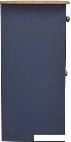 Комод Диприз Ром 3 двери 3 ящика Д 10026.3 (серый воск/антик)