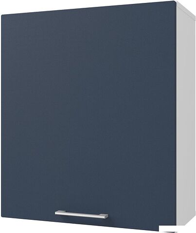 Шкаф напольный Горизонт Оптима 60 (холст сапфир)