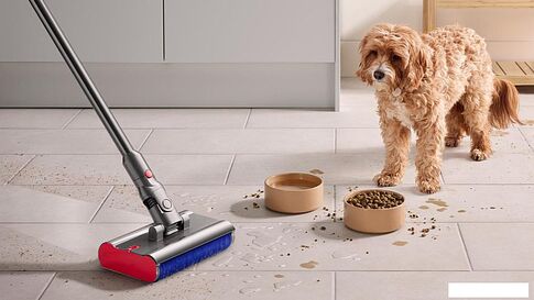 Пылесос Dyson V12s Detect Slim Submarine (желтый/никель)