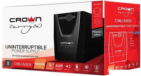 Источник бесперебойного питания CrownMicro CMU-500X