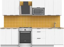 Готовая кухня Arvento АНТА-плюс 2.2м (белый)