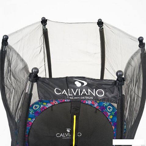 Батут Calviano Master Smile Elastic Band 140 см - 4.5ft (на резинках)