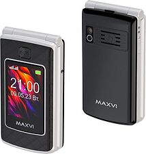 Телефон Maxvi E28 (черный)