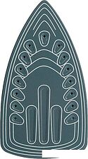Утюг Delta Lux DL-352 (белый/фиолетовый) Утюг Delta Lux DL-352 (белый/фиолетовый)