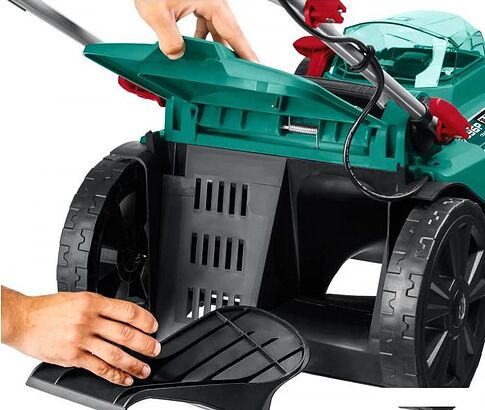 Газонокосилка Зубр Мастер ГКЛ-3736-42 (с 2-мя АКБ)