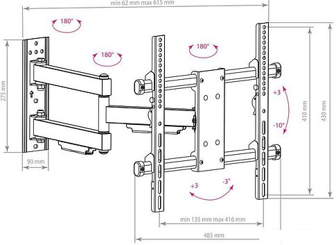 Кронштейн Arm Media PARAMOUNT-40