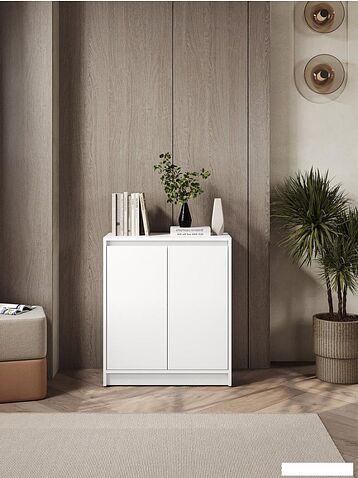 Тумба ЭлиГард Brighton 2D (белый)