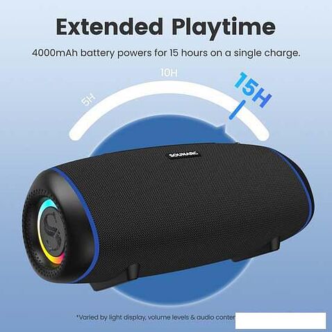Беспроводная колонка SOUNARC R1 (синий)