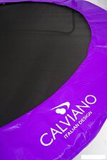 Батут Calviano Inside Master Purple 374 см - 12ft (внутренняя сетка, с лестницей)