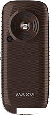 Мобильный телефон Maxvi B9 (коричневый)