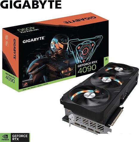 Видеокарта Gigabyte GeForce RTX 4090 Gaming 24G GV-N4090GAMING-24GD