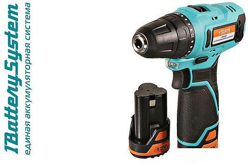 Дрель-шуруповерт Sturm CD1240C (с 2-мя АКБ, кейс)