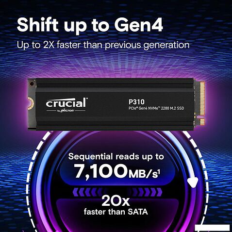 SSD Crucial P310 1TB CT1000P310SSD5