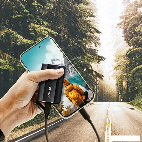 Внешний накопитель ADATA SD810 2TB SD810-2000G-CBK