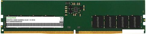 Оперативная память Digma 32ГБ DDR5 5600 МГц DGMAD55600032D Оперативная память Digma 32ГБ DDR5 5600 МГц DGMAD55600032D