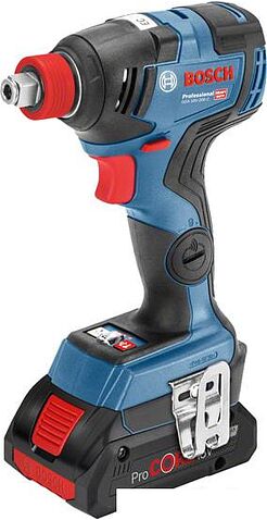Ударный гайковерт Bosch GDX 18V-200 C Professional 06019G4201 (с 2-мя АКБ, кейс)