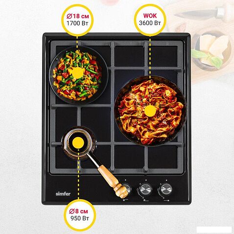 Варочная панель Simfer H45V31B516