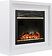 Электрический камин Смолком Bronx MB/JUP/SYM26 + Moonblaze Deluxe-S BR LT (бьянко белый)