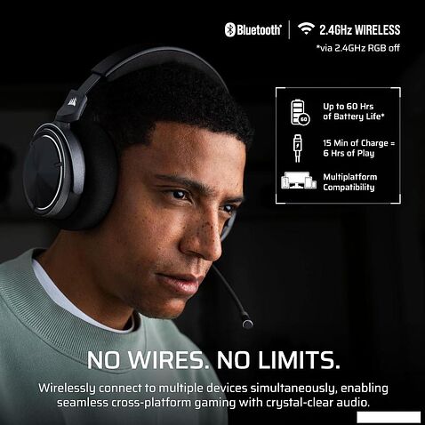 Наушники Corsair Virtuoso Max Wireless (черный)