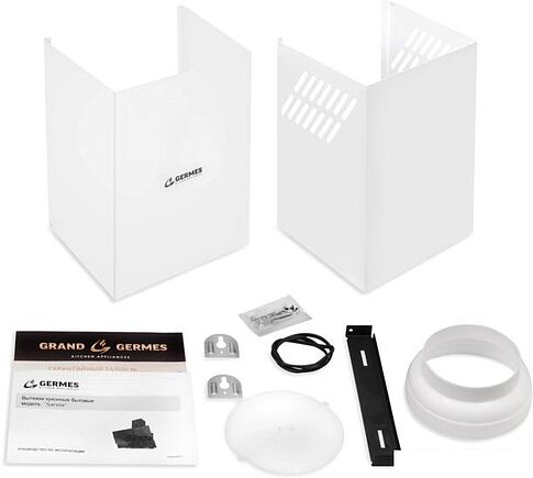 Кухонная вытяжка Germes Sarnia Push 60 (белый)