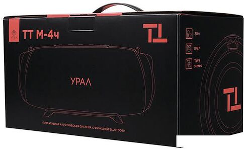 Беспроводная колонка Урал ТТ М-4 Громобой (черный)