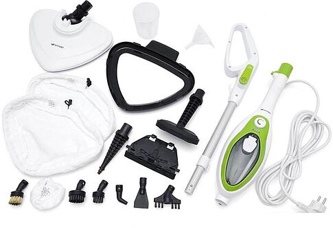 Пароочиститель Kitfort KT-1004-2 (зеленый)