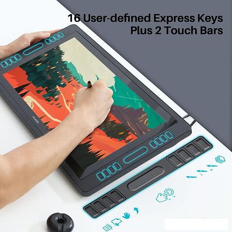 Графический планшет Huion Kamvas Pro 20 GT-192