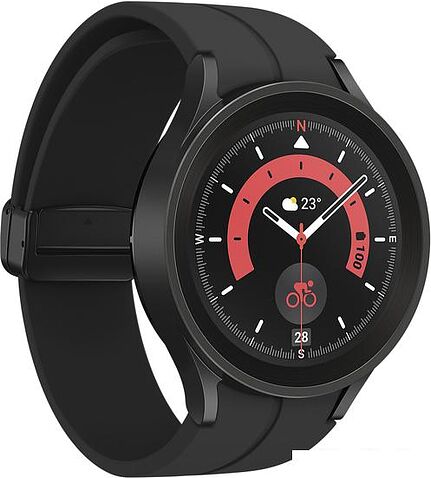 Умные часы Samsung Galaxy Watch 5 Pro 45 мм (черный титан)