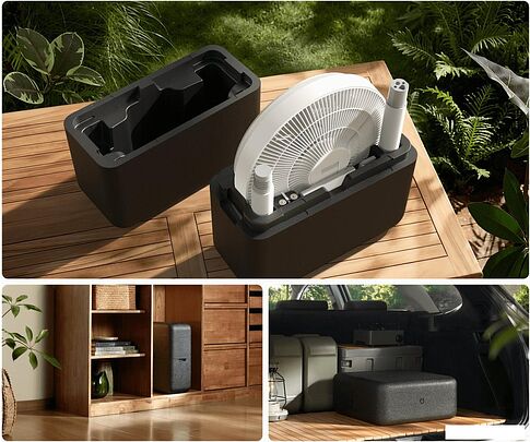 Вентилятор Xiaomi Smart Standing Fan Pro Slim EU BPLDS12DM (с евровилкой)