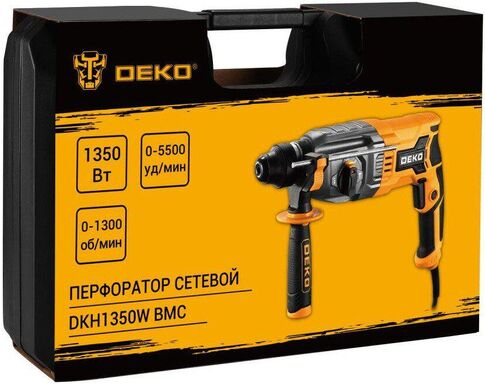 Перфоратор Deko DKH1350W 084-1032 (кейс)