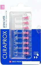 Набор зубных ершиков Curaprox Prime 0.8 мм (8 шт) Набор зубных ершиков Curaprox Prime 0.8 мм (8 шт)