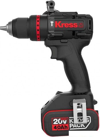 Ударная дрель-шуруповерт Kress KUC33 (с 2-мя АКБ, кейс)