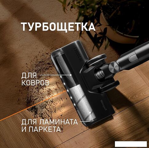 Пылесос Weissgauff V12 BLDC 400 Nero Turbo