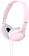 Наушники Sony MDR-ZX110AP (розовый)