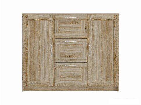 Комод Mio Tesoro Сириус 2 двери и 3 ящика 117x95 2.02.03.340.3 (дуб сонома)