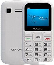 Телефон Maxvi B201 (белый)