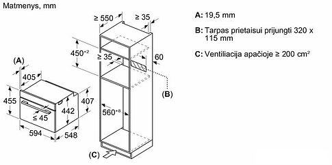 Электрический духовой шкаф Bosch Serie 8 CMG7241W1