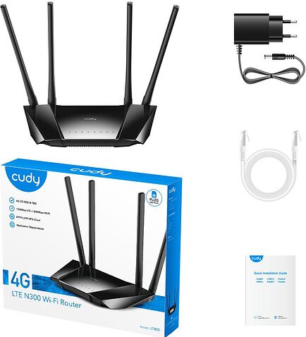 4G Wi-Fi роутер Cudy LT400 3.0
